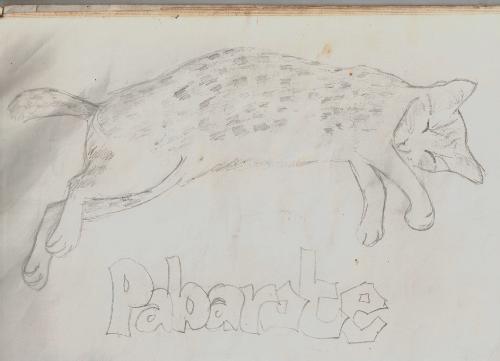 Cats - I drew these when I was 14 years old. I used a normal pencil when I made this.