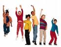 Children enjoying themselves - Happy go lucky children