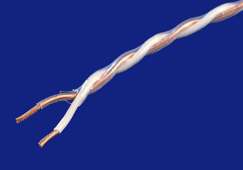 two core wire - a two core wire / twisted pair of cables