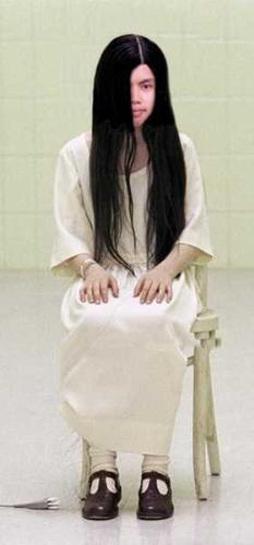 sadako - edited face..its not my body.....looks like dave grohl