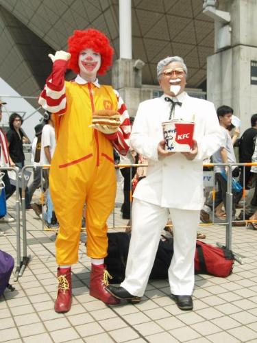 Ronald McDonald and Col. KFC - Ronald McDonald and the Col.