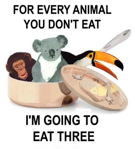 I rule - I like to eat.