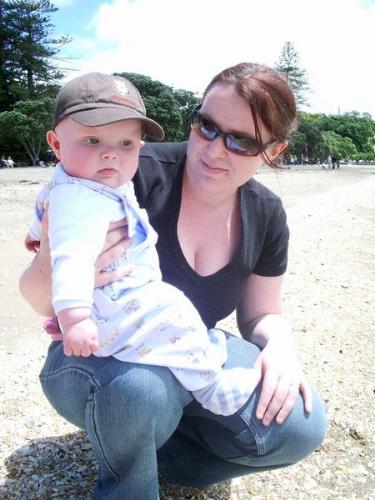 Mum and Harrison - Melanie with Harrison