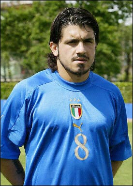 Gattuso - Gennaro Gattuso is one of the best Italian Football players.