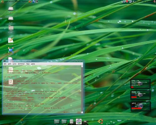 Screenshot ubuntu 7.04 - My Ubuntu 7.04