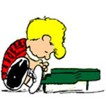 Schroeder from Peanuts - Schroeder playing his piano