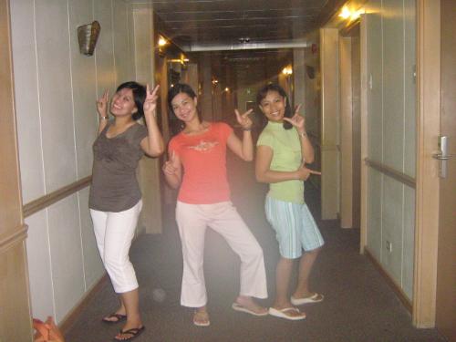 waterfront hotel - My friends and I are having a good time at the Waterfront Insular Hotel in Davao.