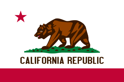 lived - CA, california, flag, state, west coast