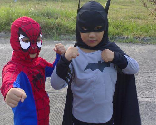 Super kids - My two super heroes. if not for them, God only knows where I'll be now...