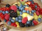 A plate of fruit salad - salad