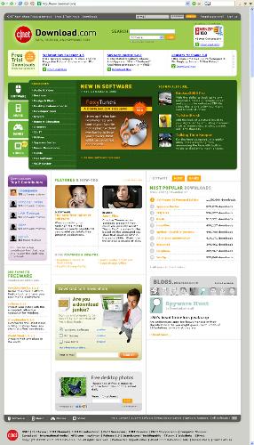 download .com  - just a view of the site