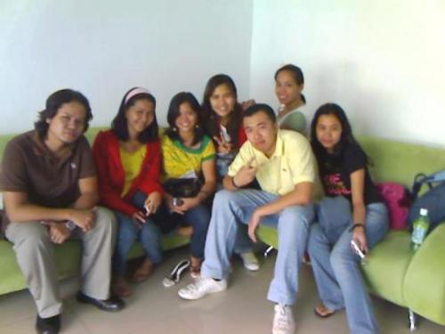Friends - Me and my friends at calltek center international