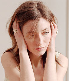 depression - woman so much depressed