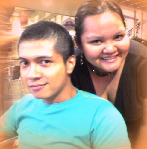 with Rob - I miss my roomie. ;)