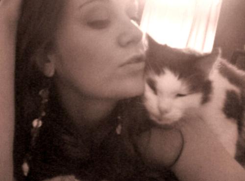 Me and my cat - This is my gorgeous kitty Diesel