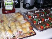 Homemade Halloween Treats - I made these treats for my guests at my daughters birthday party which is 4 days before Halloween.
