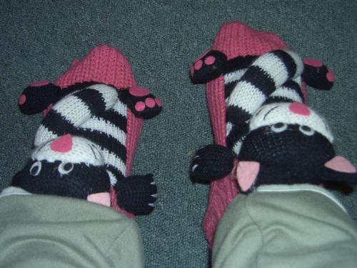 New Socks - My New Bed Socks.