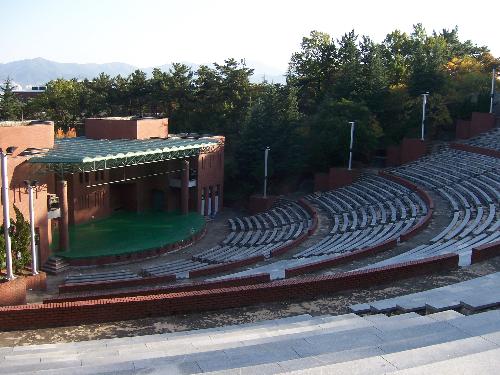 gym - the university gym.