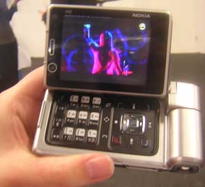 Watching television at the phone - Watching television at the phone.....my new phone
