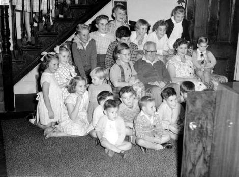 Back... - Back...in the time when children wore watching T.V