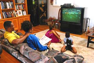 Family.... - Family....this is time for watching T.V