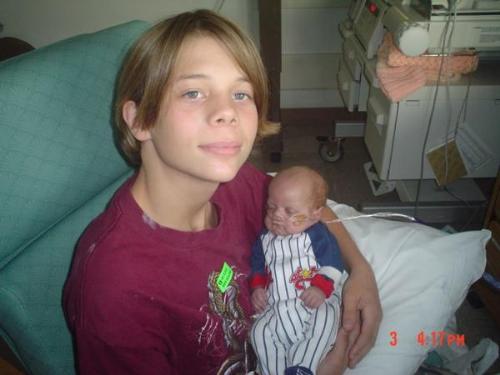 uncle jordan and elijah - babies,preemies