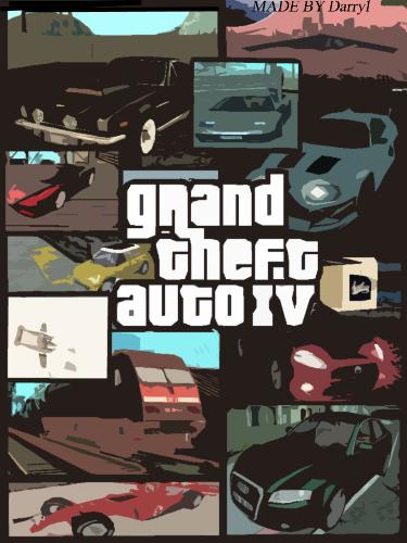 I made dat - My own made GTA IV box lol. good?