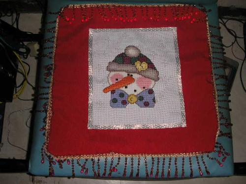 pillow - cross stitch