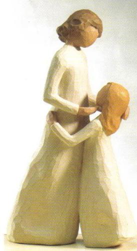 form of love - god was not able to be with every one.... so he made mothers.... she is the only form of love.