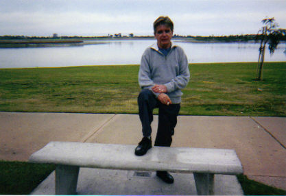 Russell By Inlet Of Pacific Ocean - I love this picture of Russell. Whenever I look at it, I want to either pull him out of the picture or else walk into the picture--either way for the purpose of just wrapping my arms around him and telling him how special he is and how much I love him! He looks so wistful in it.