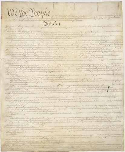 U.S Constitution - The U.S. Constitution.