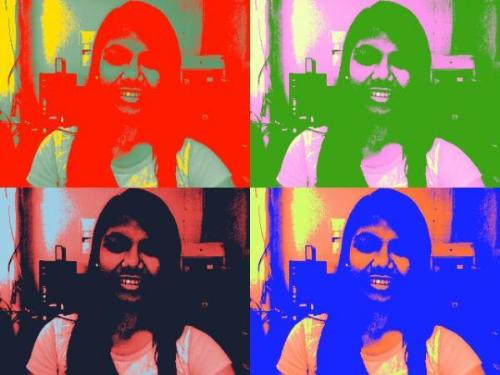 Pop Art :) - taken using Apple's iMac computer :)