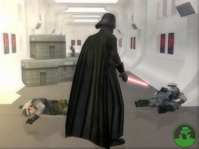 Star Wars Battlefront 2 - Another picture with Lord Vader kicking some rebel (beep)!