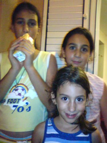 Hey hey here come the girls - Christina, Chryso and Nikoleta
