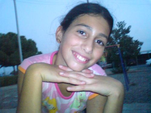 Wide smile just for me - Christina smiling and making cute face