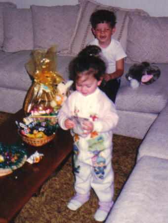 Brother and Sister - My brother and I in 1985