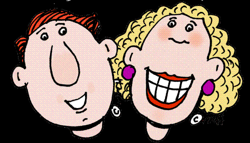 parents - a portrait of very happy parents