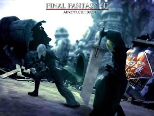 Final Fantasy - This is the final fantasy picture wherein the two guys are fighting