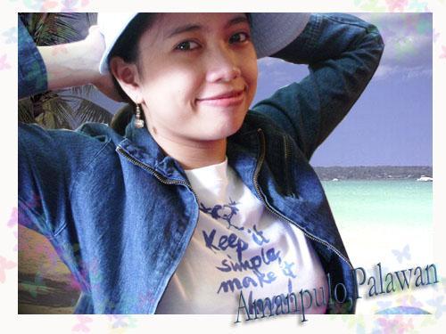 My picture - Its just my pic, I edited the background to make it look like I'm in a beach hehe:D
