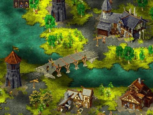 Cultures 2 - A screen shot from the game Cultures 2.