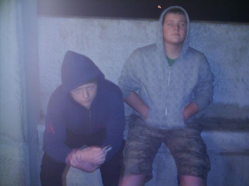 gangster - just mucking around photos for my art coursework