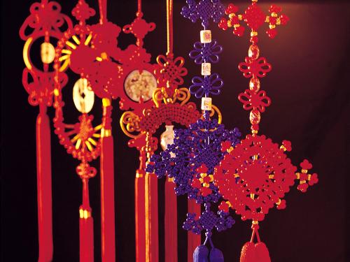 chinese knot - a beautiful chinese knot