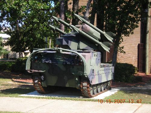 Army tank - I was recently visiting my boyfriend at his army base in North Carolina, and I saw this army tank. Is it just me, or does the site of seeing something like this come near you enough to make you surrender?