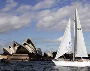 opera house - nice tourism place to be visited at Sydney Australia.