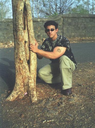 my pic - I think my arms are of prety normal size haha