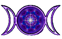 Purple Goddess symbol - Nice purple graphic.