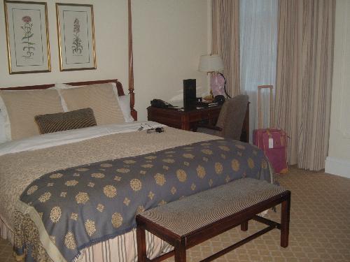 The Palace Hotel - Guestroom at the Palace Hotel in San Francisco.