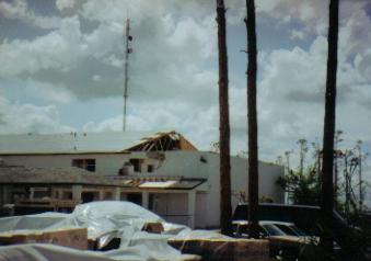 Hurricane Damage - Someone's Home Destroyed