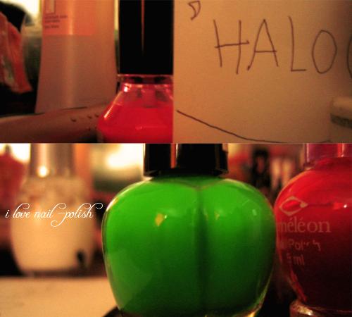 my nail polish - i love colourfull nail polish