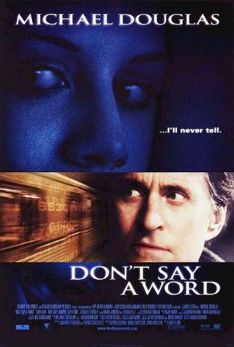 this is the poster of don't way a word - i loved this movie because brittany murphy was in it and her best performance was in this movie!